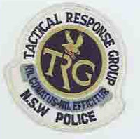 FOREIGN,AUSTRALIA,NEW SOUTH WALES POLICE TACTICAL RESPONSE GROUP 1
